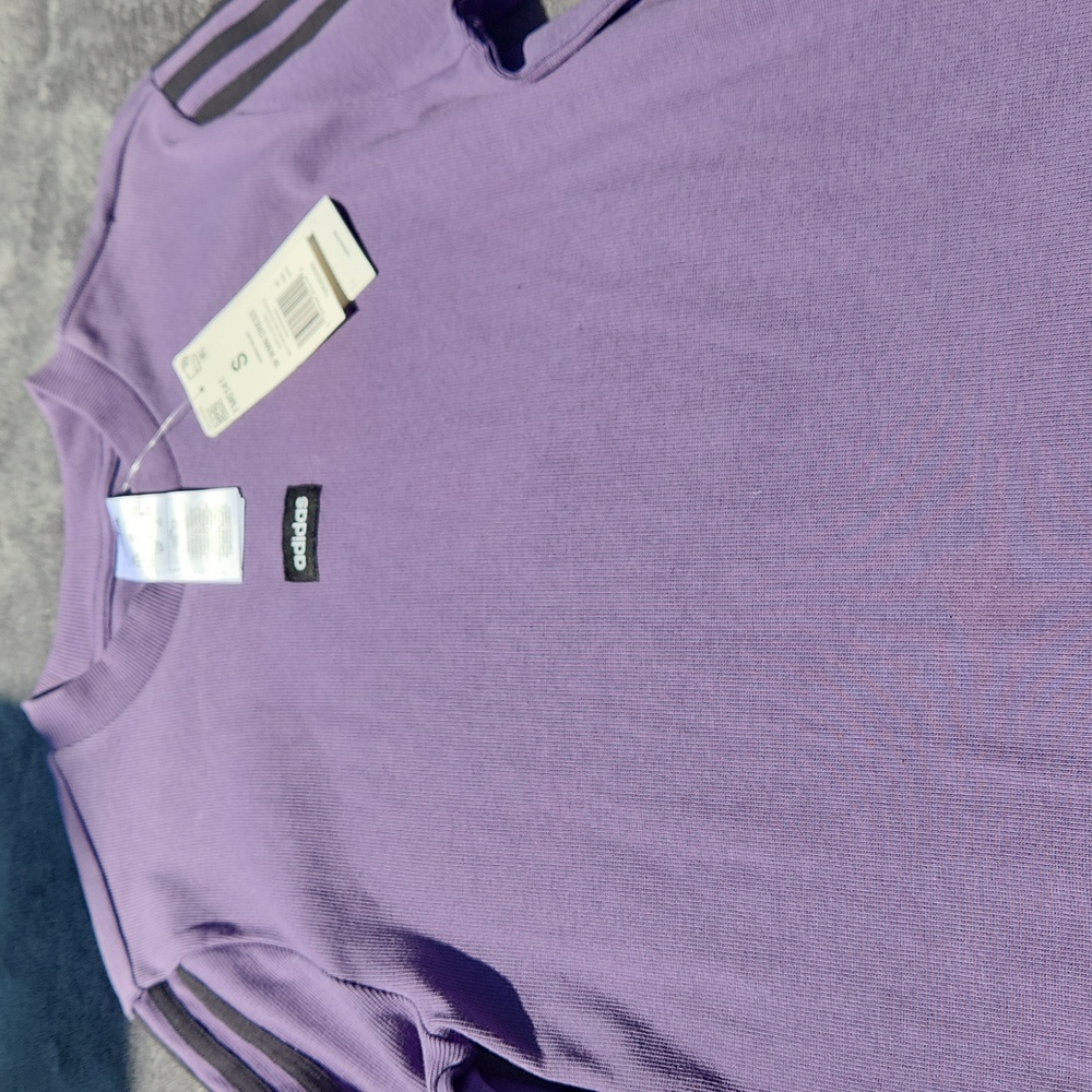 adidas 3-Stripe Ribbed Dress